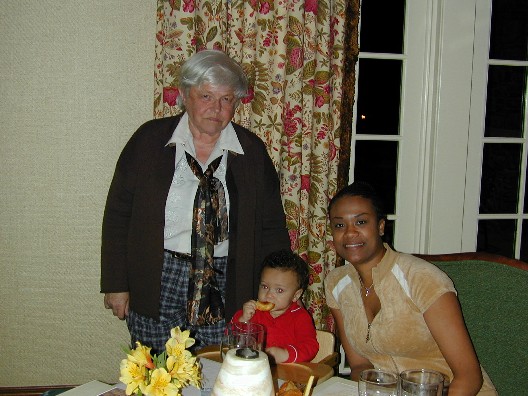 Mamina, Dawn et Bryson au Ritz-Carlton