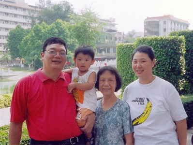 Bin Yu-Zhu, Hong-Yu, Husband and Son